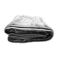 Laura Hill Mink Blanket Double Sided Queen Size Soft Plush Bed Faux Throw Rug 220 X 240cm thumbnail