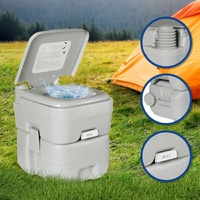 Wallaroo 20l Camping Portable Toilet Press Flush Pump thumbnail