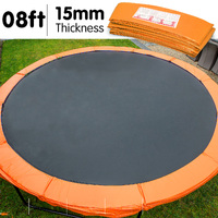 Kahuna 8ft Trampoline Replacement Pad Round - Orange thumbnail