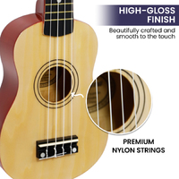 Karrera 21in Ukulele - Natural thumbnail
