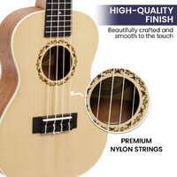 Karrera 23in Ukulele - Natural thumbnail