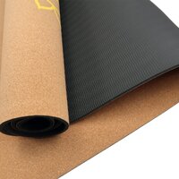 Powertrain Cork Yoga Mat with Carry Straps Home Gym Pilates - Chakras thumbnail