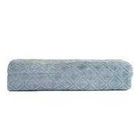 Premium Velour Diamond Design Jacquard Bath Towel (Blue) thumbnail
