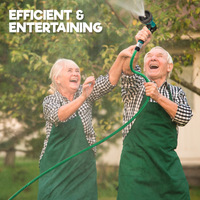 Garden Water Hose Retractable Rewind Reel Wall Mounted 10M thumbnail