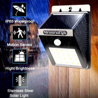 2X Solar Sensor LED Light Outdoor PIR Motion Wall Lights Waterproof thumbnail