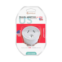 Sansai Travel Adaptor Australia/NZ to USA thumbnail