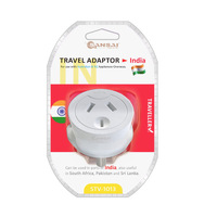 Sansai Travel Adaptor Australia/NZ to India thumbnail