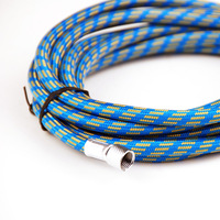 4X Air Brush Hose Rubber Braided Compressor 1/8in 3M thumbnail