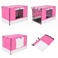 Cage Cover Enclosure for Wire Dog Cage Crate 48in PINK thumbnail