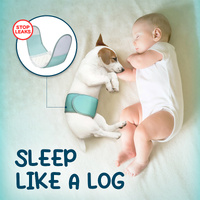 Dog Wrap Resuable Male M + 10X Diaper Booster Pads Disposable M thumbnail