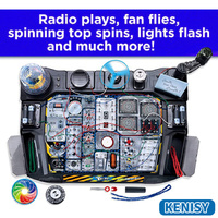 Tronex 328+ Circuit City STEM Kit Toy for Kids Educational Circuit Learning Board thumbnail