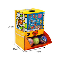 40X Paw Patrol Weebles Dog Toy Capsules 50mm Collectible Gacha in Display Box thumbnail