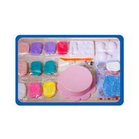 Colorato Mermaid Glow Set - Glow-in-the-Dark Super Clay DIY Craft Kit for Kids thumbnail