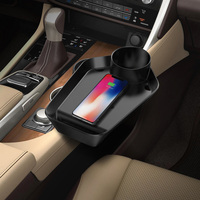 Kustom 10W Car Cup Holder Extension Fast Wireless Charger Tray thumbnail