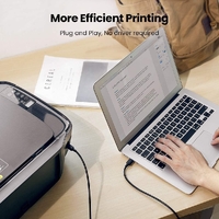 UGREEN USB 2.0 A Male to B Male Printer Cable 5m (Black) 10352 thumbnail