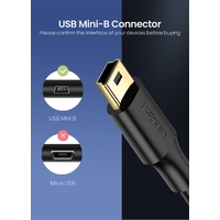 UGREEN 10355 USB-A to Mini-USB Cable 1M thumbnail