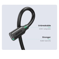 UGREEN 10387 USB-C Extension Cable 1M thumbnail