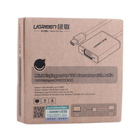 UGREEN Mini Display Port to VGA+Audio Converter cable (10437) thumbnail