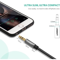 UGREEN 3.5mm Male to 3.5mm Female Extension Cable 3m (Black) 10595 thumbnail