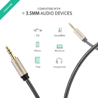 UGREEN 10602 3.5mm Male to Male Aux Stereo Cable 1M thumbnail