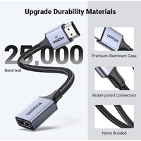 UGREEN 15518 8K HDMI Extension Cable 15CM thumbnail