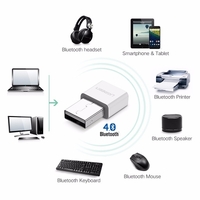 UGREEN USB Bluetooth 4.0 Adapter - White (30723) thumbnail