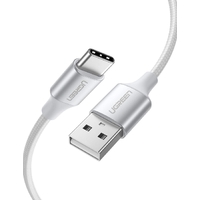 UGREEN 60409 USB-A to USB-C Charging Cable 3M (Silver White) thumbnail