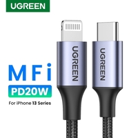 UGREEN 60759 USB-C to iPhone 8-pin Fast-Charging Cable 1M thumbnail