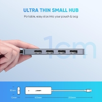 UGREEN 4-Port USB3.0 Hub with Micro USB Power Supply 70336 thumbnail