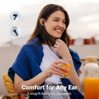 UGREEN 90401 HiTune T3 Active Noise-Cancelling Wireless Earbuds (Black) thumbnail