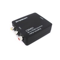Simplecom CM401 Composite AV CVBS 3RCA to HDMI Video Converter 1080p Upscaling thumbnail