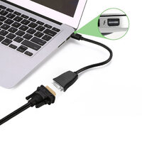 Simplecom DA102 Active MiniDP to DVI Adapter 4K UHD (Thunderbolt and Eyefinity Compatible) thumbnail