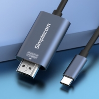 Simplecom DA322 USB-C Type-C to HDMI 2.0 Cable 2M HDCP 4K@60Hz thumbnail