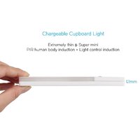 EL608 Rechargeable Infrared Motion Sensor Wall LED Night Light Torch (Cool White) thumbnail