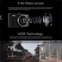 Anytek A78 Car Dash Cam Full HD 1080P Car DVR 170 Degree Wide Angle (24 Hours Parking Monitoring) thumbnail