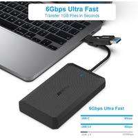 BENFEI 2.5 Inch SATA to USB Tool Free External Hard Drive Enclosure thumbnail