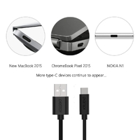CHOETECH AC0004 USB-A to USB-C Charge & Sync Cable 3M Black thumbnail