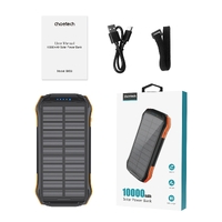 CHOETECH B658 10000mAh Solar Power Bank thumbnail