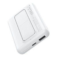 CHOETECH B662-WH USB-A + USB-C + Wireless Magnetic Power bank 5000mAh (White) thumbnail
