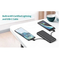 CHOETECH B688-BK 10000mAh MFi Certified PD18W Power Bank (with 2 cables) thumbnail