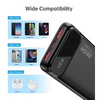 CHOETECH B728 10000mAh Power Bank PD22.5W with Digital Display thumbnail