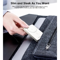 CHOETECH B739-WH 20W Slim USB-C 10000mAh Magnetic Power Bank - White thumbnail