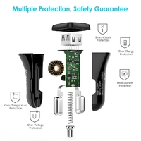 CHOETECH C0051 Quick Charge 3.0 Tech 30W Car Charger thumbnail