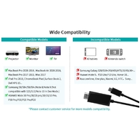 CHOETECH CH0050 USB-C to HDMI Gen2 4K Cable 5M Black thumbnail