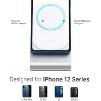 Choetech H046 Phone Stand For MagSafe Charger Aluminum (Stand Only) thumbnail