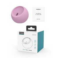 CHOETECH H050-PK Magnetic Holder for iPhone 12/13/14 /15 Series and iWatch (Pink) thumbnail