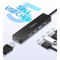 CHOETECH HUB-M80 Hub 5-in-1 Multifunctional Hub thumbnail
