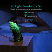 CHOETECH MIX00093 Fast Wireless Charging Stand 10W Qi-Certified T524S 2-Pack thumbnail