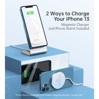 CHOETECH MIX00117SL Magasafe Fast Wireless Charger Stand Holder For iPhone 13/12 (H047+T517) thumbnail