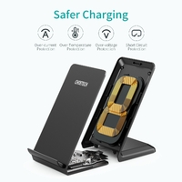 CHOETECH T524S 10W/7.5W Fast Wireless Charging Stand with AC Adapter thumbnail